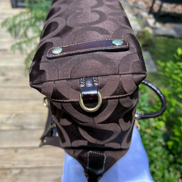 COACH ASHLEY MONOGRAM HANDBAG/SHOULDER BAG 2008 EUC - Picture 9 of 14